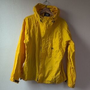 Helly Hansen Men's Yellow Waterproof Rain Jacket